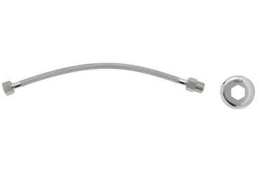 Imagem do produto Ligação Flexível Malha de Aço 40cm Cromado
