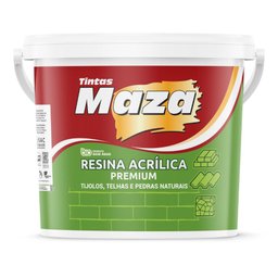 Imagem do produto RESINA ACR MAZA B.AGUA CINZA 3,6L