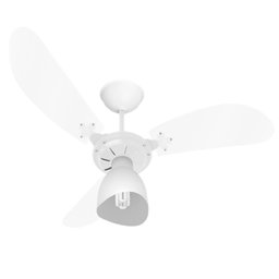 Imagem do produto Ventilador de Teto New Cristal Light Branco/Cristal 3 Pás 110V VENTI DELTA-38-3121