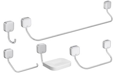 Imagem do produto Kit de Acessorios 5 Peças Cromado