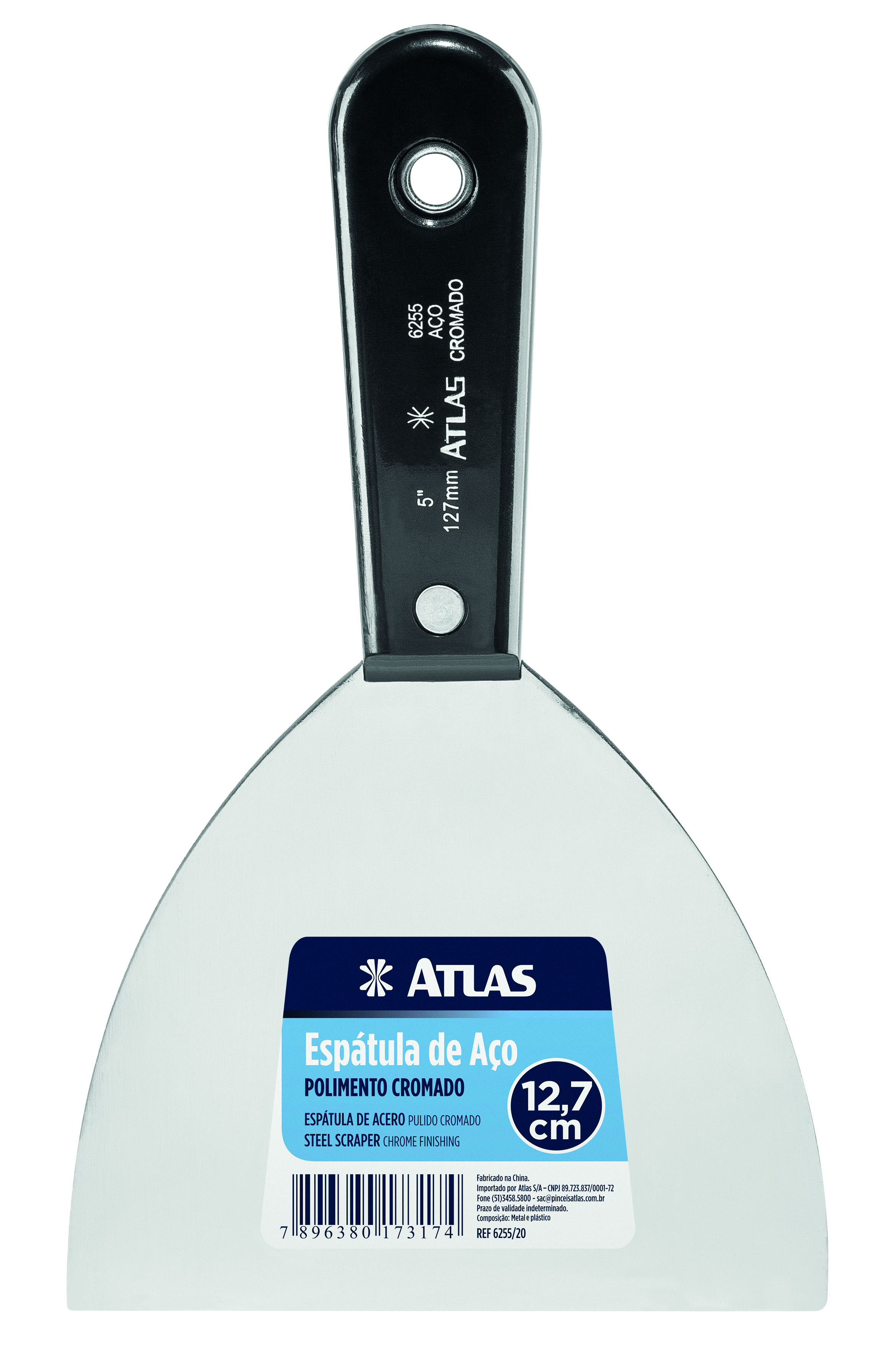Imagem do produto Atlas Espatula Aco Cromado 12,5cm