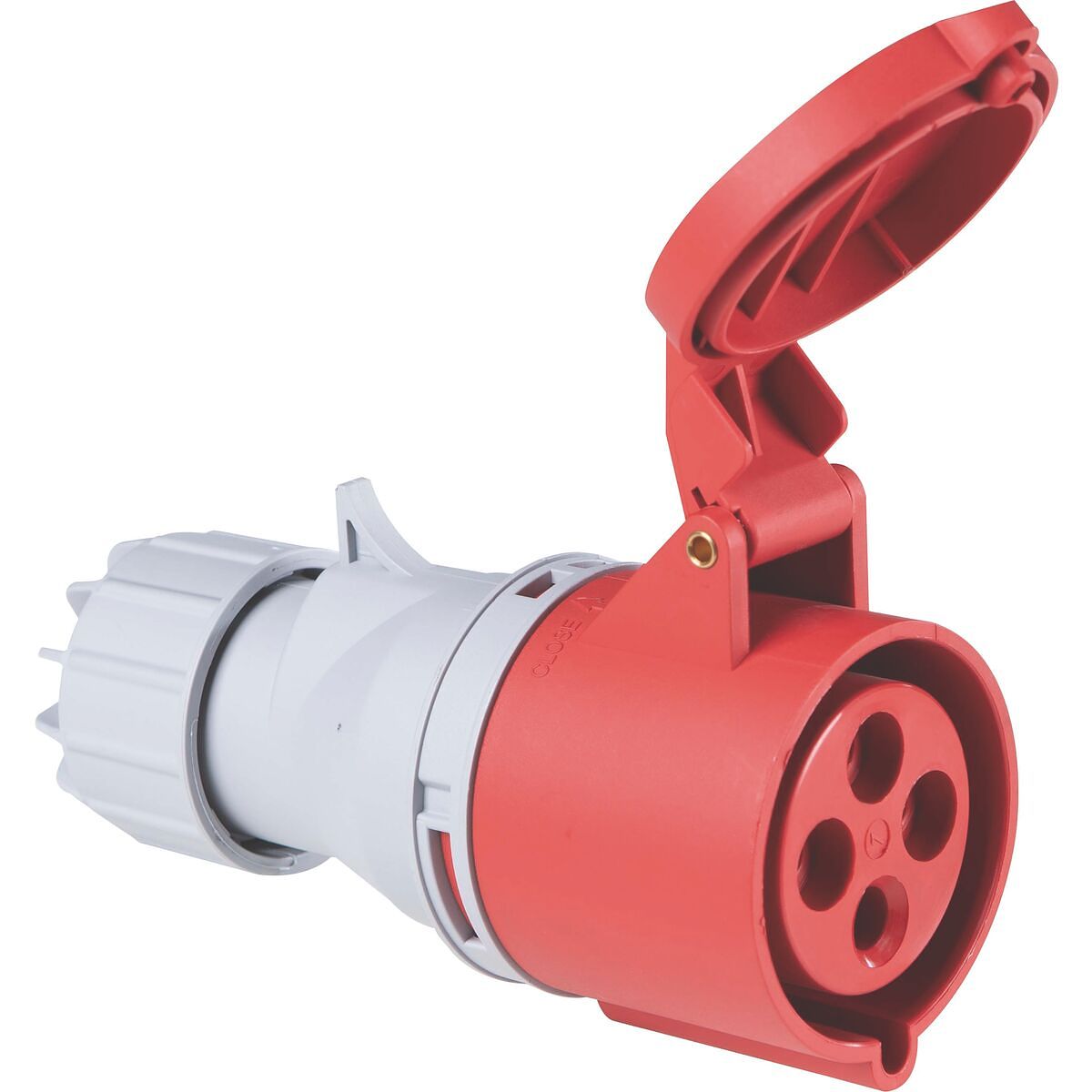 Imagem do produto Tomada de Acoplamento Industrial 3P+T 32 A 380-415 Vca 6 H Tramontina