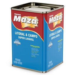 Imagem do produto Maza Acr Litoral E Campo Branco 18L - Levemente Acetinado