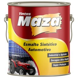Imagem do produto Esmalte Industrial Cinza Medio N 5 3,6L MAZA-16060
