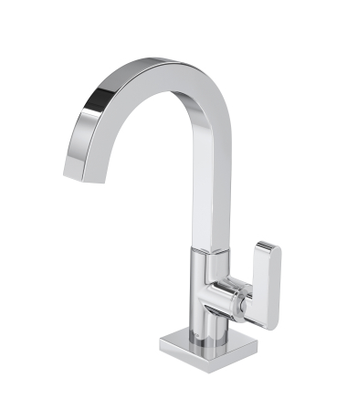 Imagem do produto Torneira de Mesa Bica Alta para Lavatório Cromado