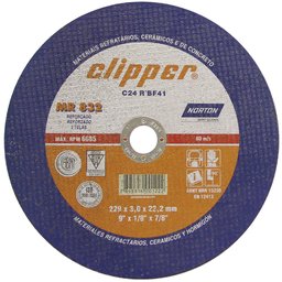 Imagem do produto Disco de Corte para Concreto 229x 3,0 x 22,2mm NORTON-66252899868
