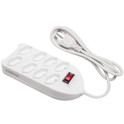 Imagem do produto Filtro de Linha EPE 1008 8 Tomadas 10A Bivolt Branco 1,50 Metros INTELBRAS-4824003