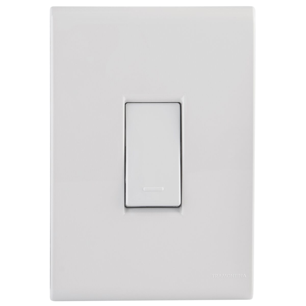 Imagem do produto Conjunto 4x2 com 1 Interruptor Simples Tramontina Liz 10 A 250 V Branco 120 unidades