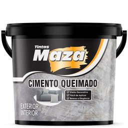 Imagem do produto Maza Cimento Queimado Cinza 5,6kg