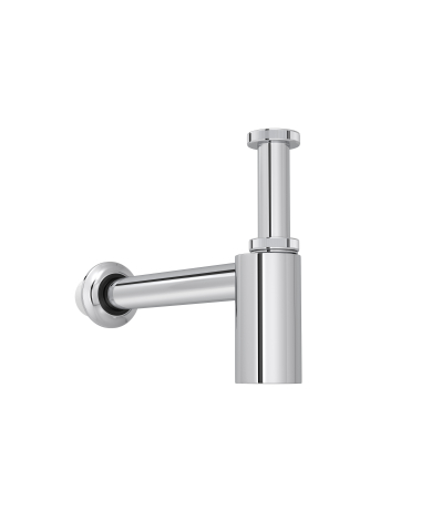 Imagem do produto Sifão para Cozinha e Tanque Entrada: 1 1/2" / Saída: 1 1/2" e 2" Cromado