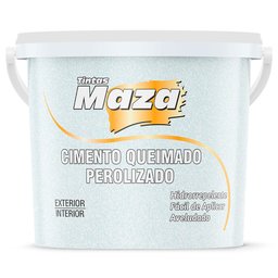 Imagem do produto Efeito Cimento Queimado Perolizado Azul Bebê 1,2kg MAZA-28122