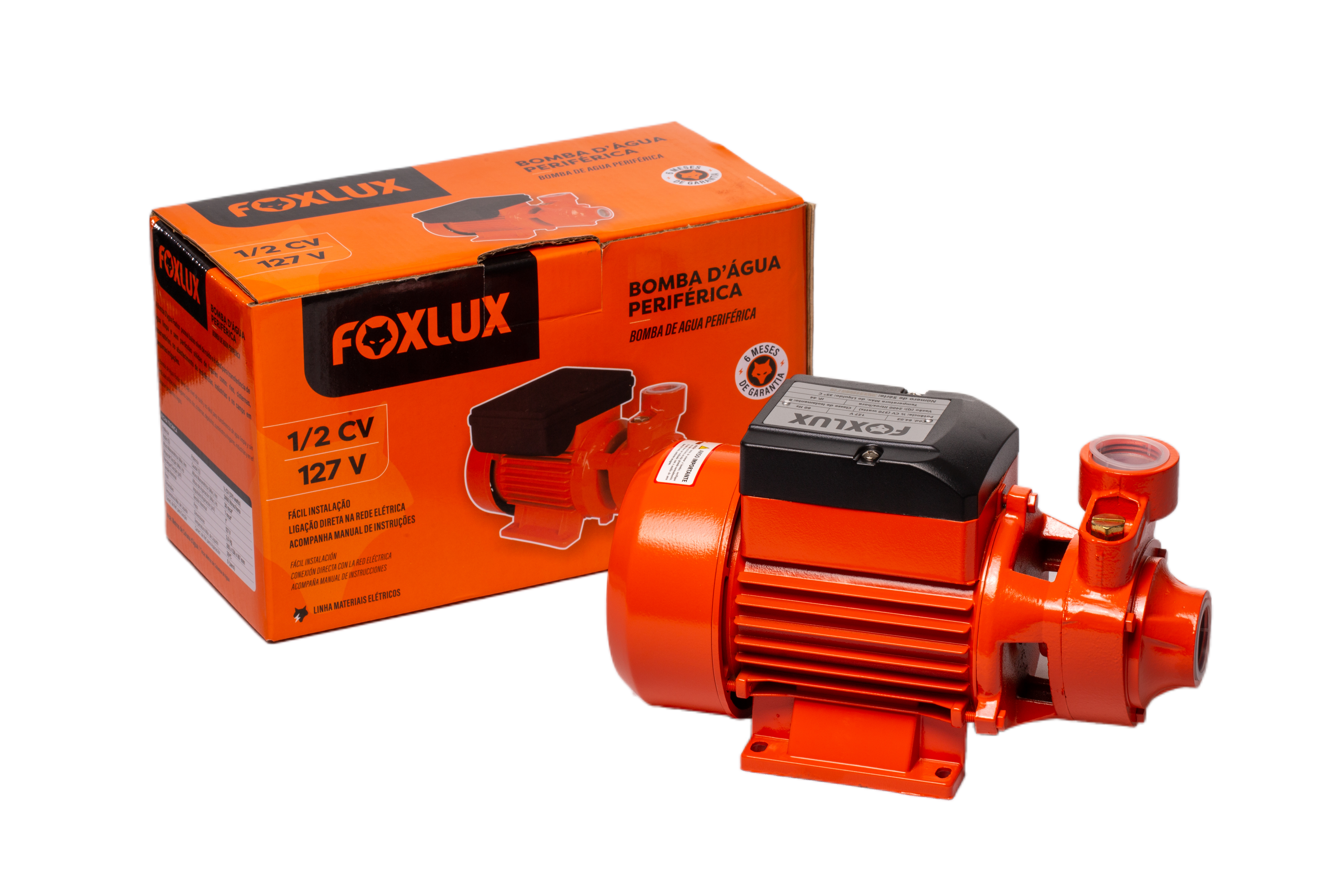 Imagem do produto BOMBA SUBMERSIVEL SAPO 1CV 220V FOX 3/4 e 1