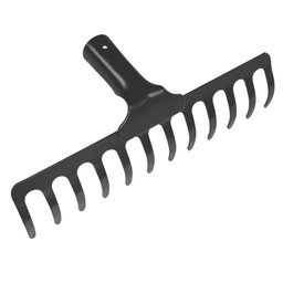 Imagem do produto Ancinho Metálico Curvo Leve 14 Dentes sem Cabo TRAMONTINA-77101144