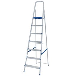 Imagem do produto Escada de Alumínio de 7 Degraus para Uso Doméstico MOR-005105