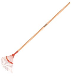 Imagem do produto Vassoura Metálica Fixa Arame 18 Dentes com Cabo de Madeira 120 cm TRAMONTINA-77827681