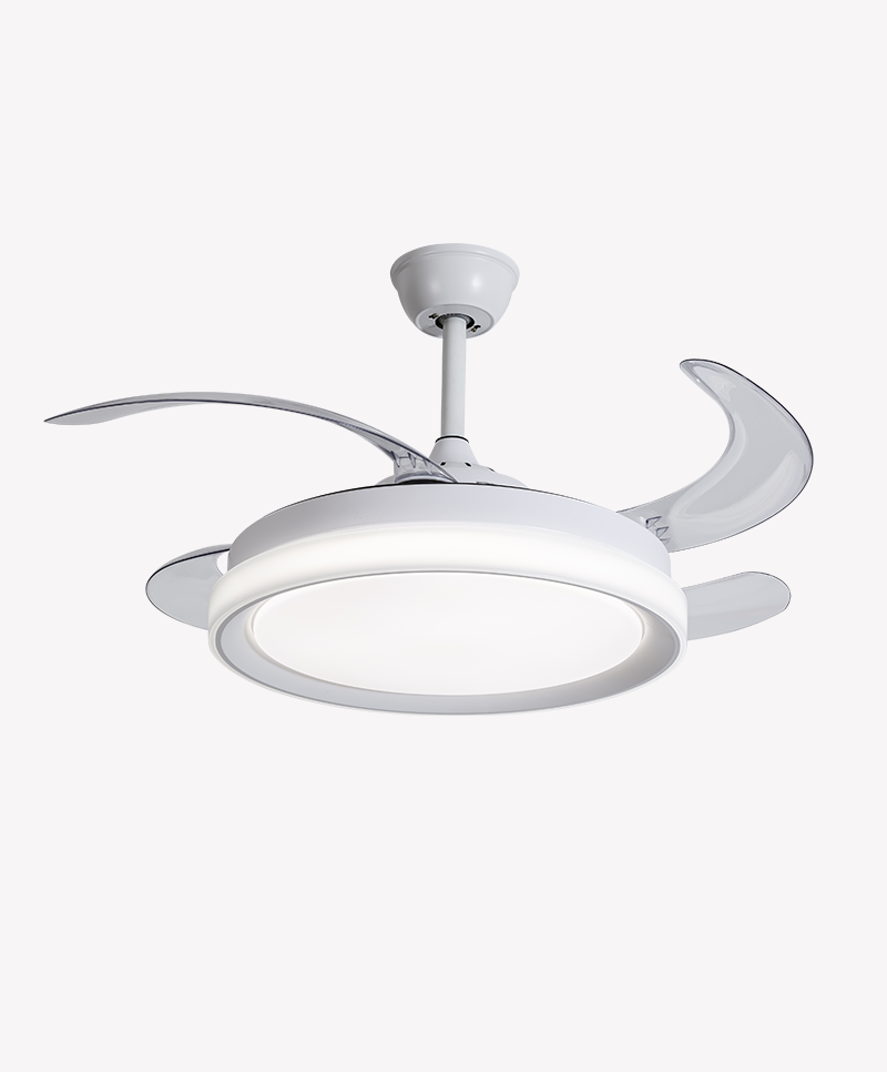 Imagem do produto Ventilador de Teto Opus Air Plus Bivolt 30w Pá Retrátil Branco