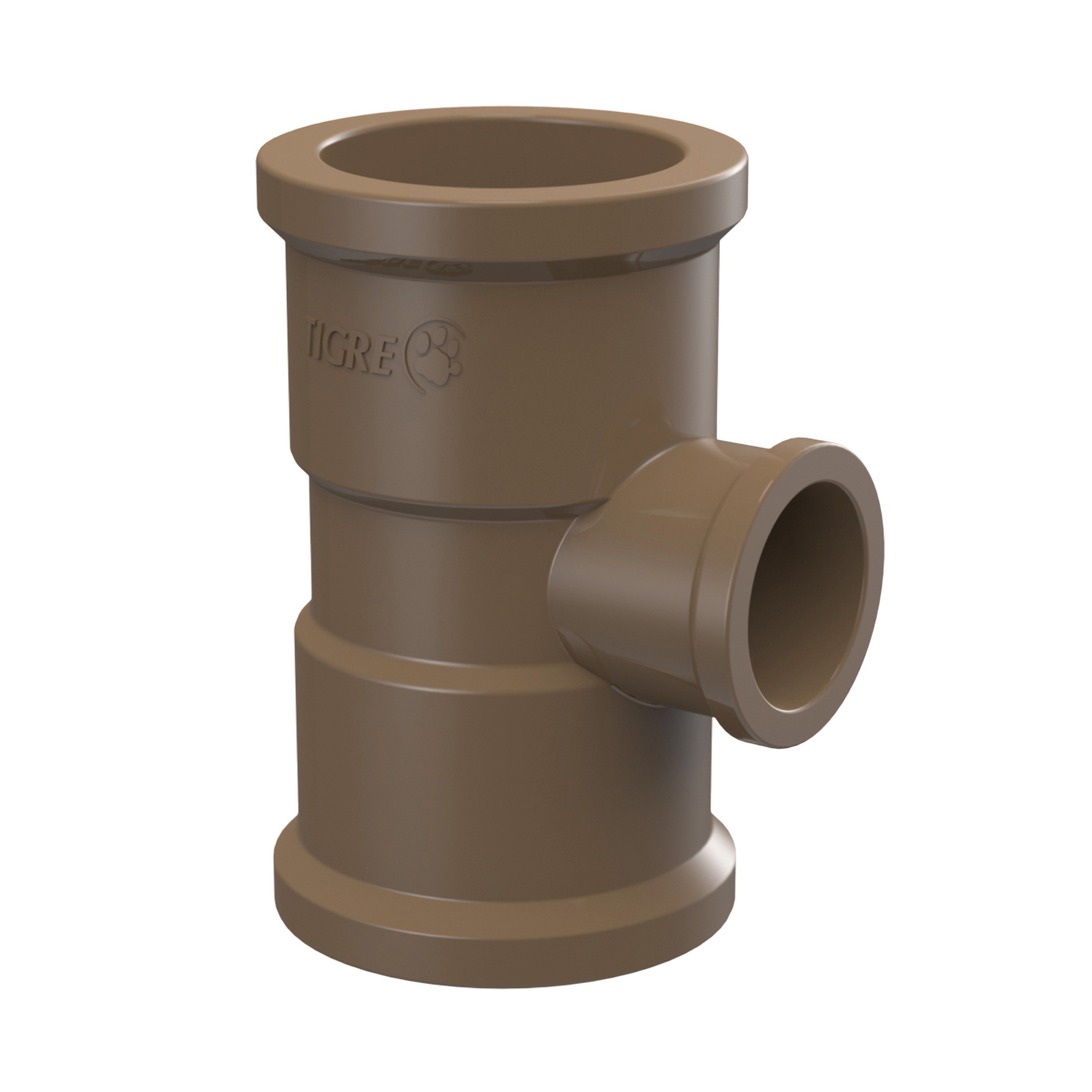 Imagem do produto TigreTê de Reducao 90° Soldavel 60x50mm Marrom