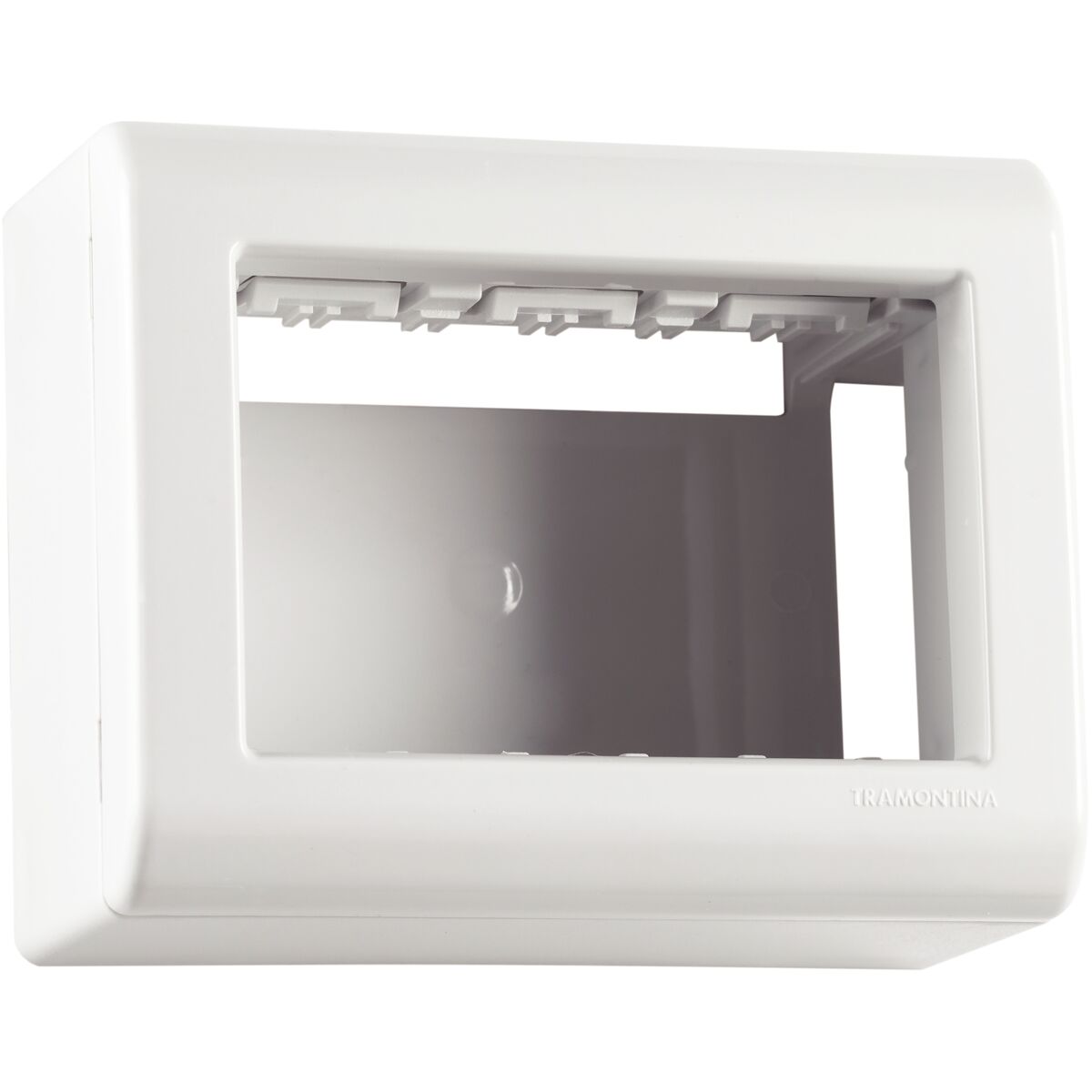 Imagem do produto Tramontina Caixa de Sobrepor 3 Postos Liz Flex Branca
