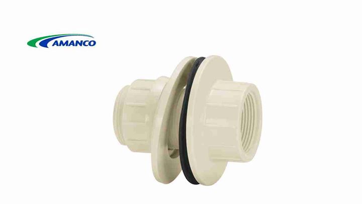 Imagem do produto Amanco Adaptador Flange Auto Ajustável com Rosca para Caixa 1/2"