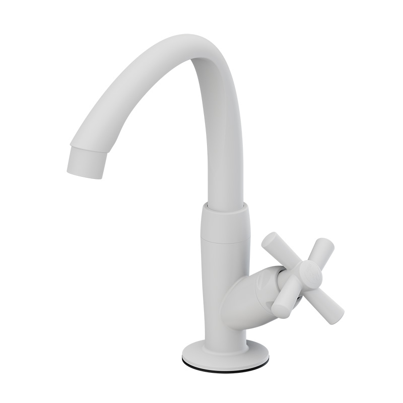 Imagem do produto Tigre Torneira de Mesa para Cozinha Cross 1/2" Branco