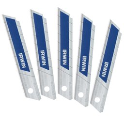 Imagem do produto Lâmina para Estilete Bi Metal de 18mm com 5 Peças IRWIN-10507102